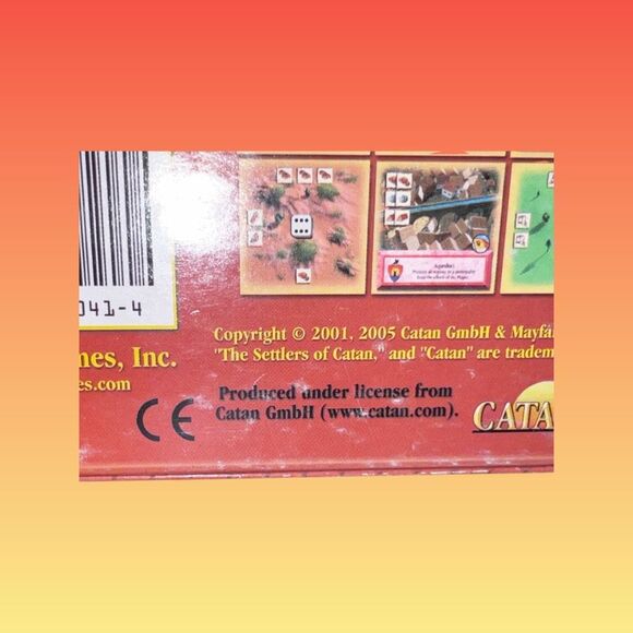 2005 Catan Card Game 485 Revised Edition by Mayfair Games  COMPLETE - Picture 5 of 5